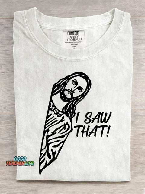 Jesus Saw That Decorative Pattern T-shirt
