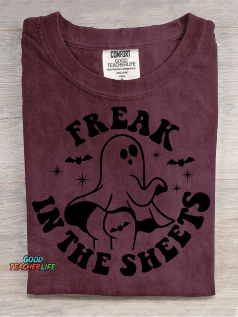Fun Halloween Sexy Ghost Decoration Pattern T-shirt