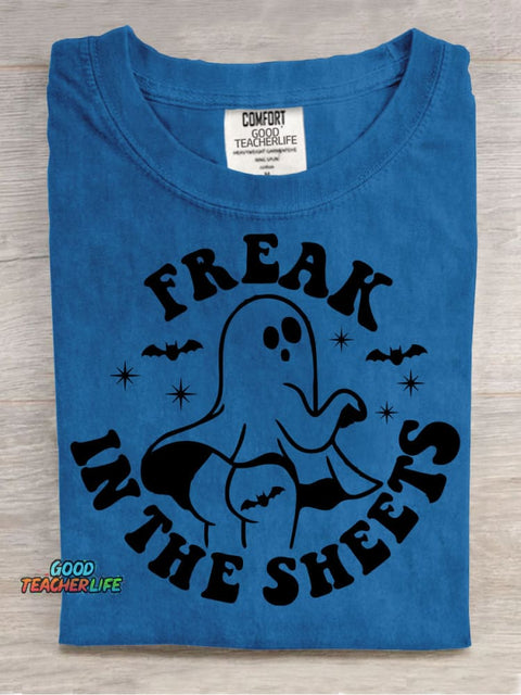 Fun Halloween Sexy Ghost Decoration Pattern T-shirt