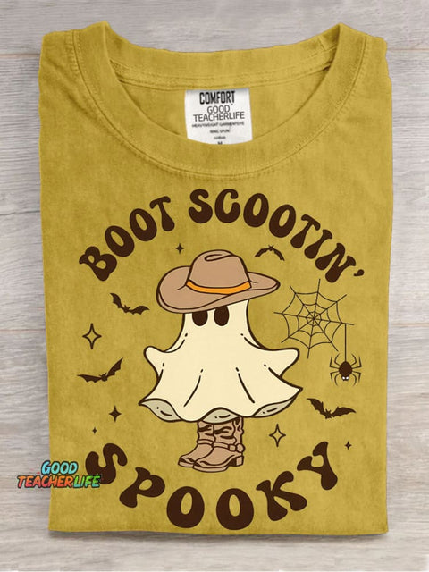 Cowboy Spooky Decorative Pattern T-shirt