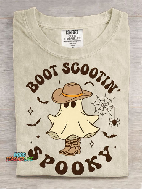 Cowboy Spooky Decorative Pattern T-shirt