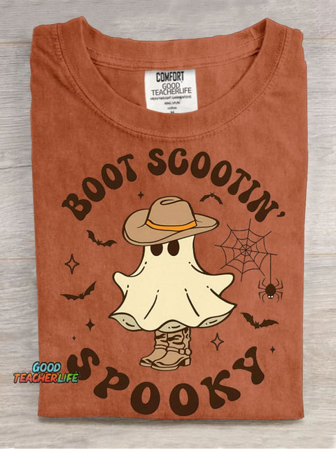 Cowboy Spooky Decorative Pattern T-shirt