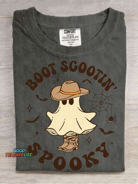 Cowboy Spooky Decorative Pattern T-shirt
