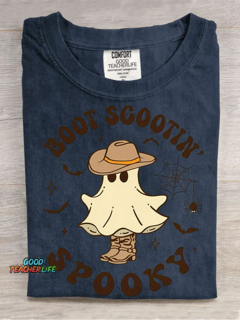 Cowboy Spooky Decorative Pattern T-shirt