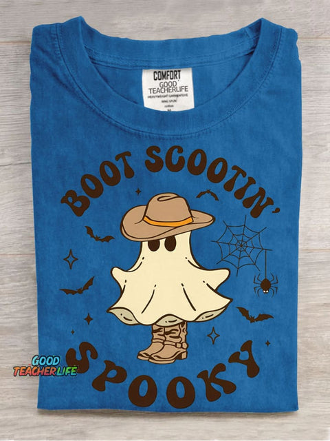 Cowboy Spooky Decorative Pattern T-shirt
