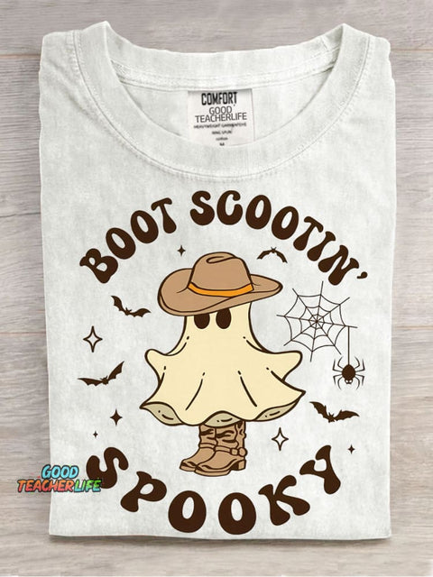 Cowboy Spooky Decorative Pattern T-shirt