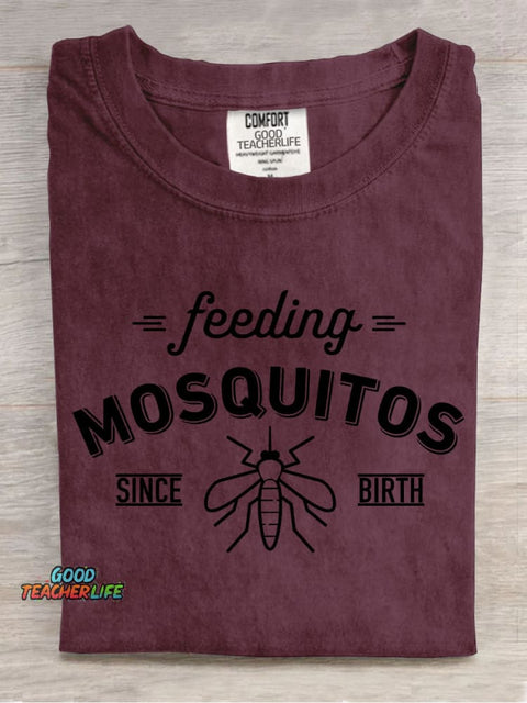 Feeding Mosquitos Decorative Pattern T-shirt