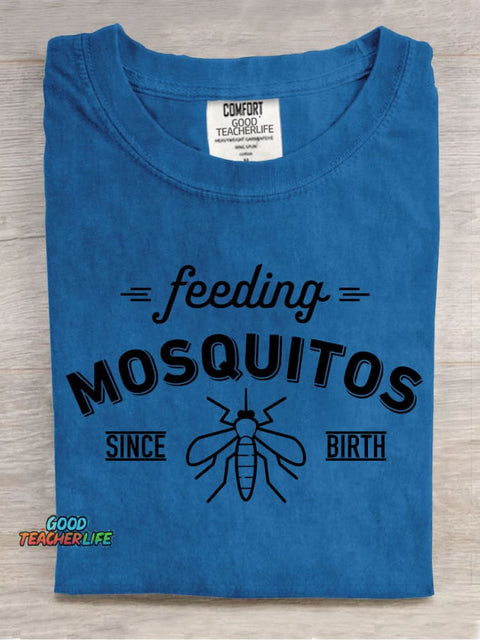 Feeding Mosquitos Decorative Pattern T-shirt