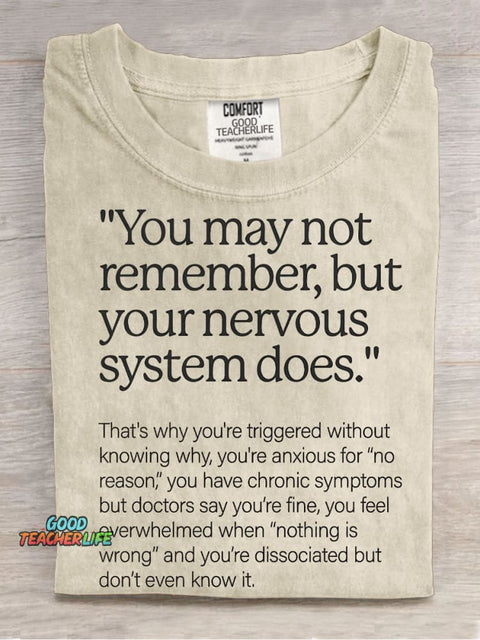 Your Nervous System Does Decorative Pattern T-shirt