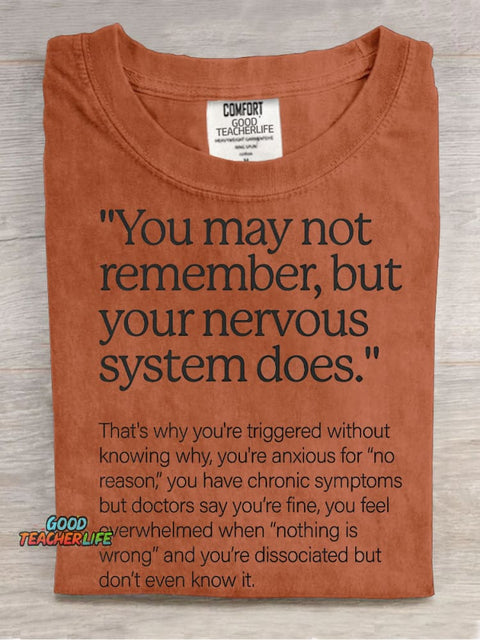 Your Nervous System Does Decorative Pattern T-shirt