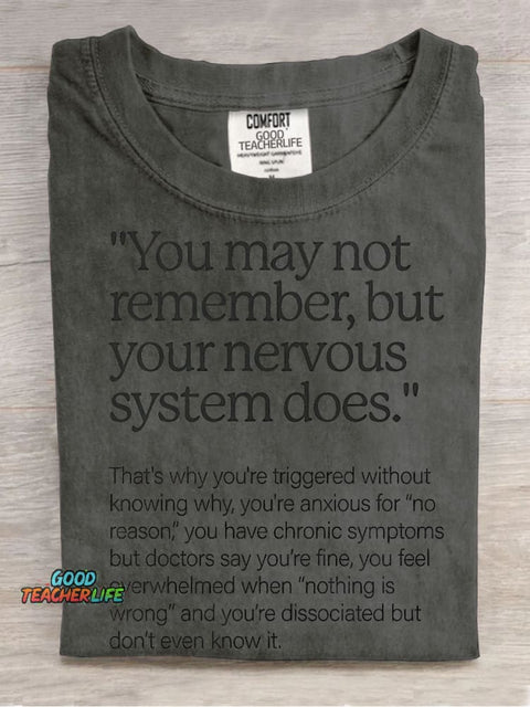 Your Nervous System Does Decorative Pattern T-shirt