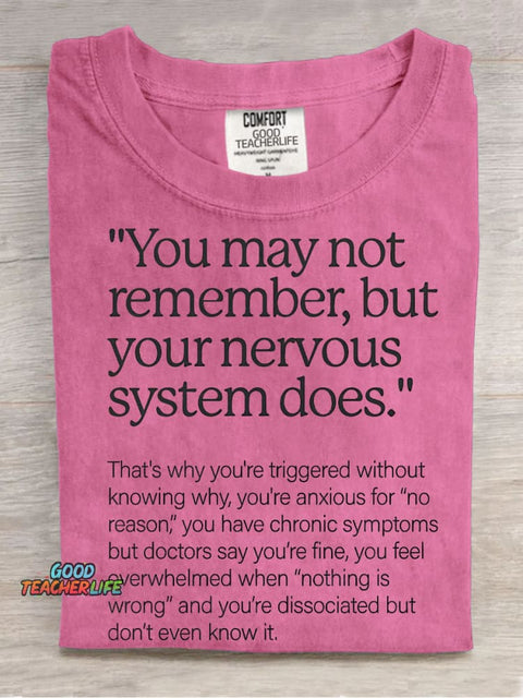 Your Nervous System Does Decorative Pattern T-shirt