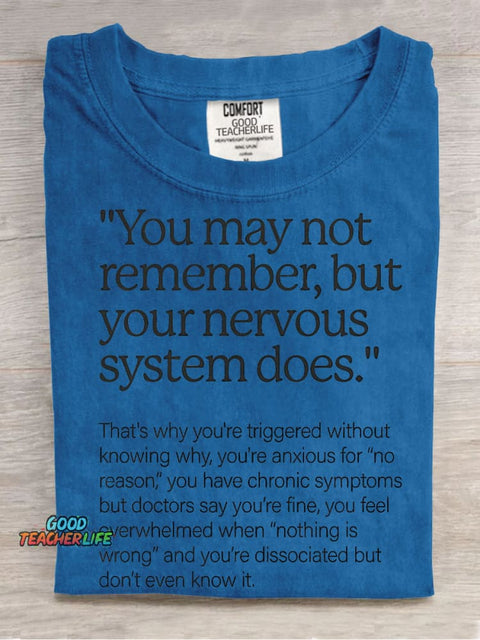 Your Nervous System Does Decorative Pattern T-shirt