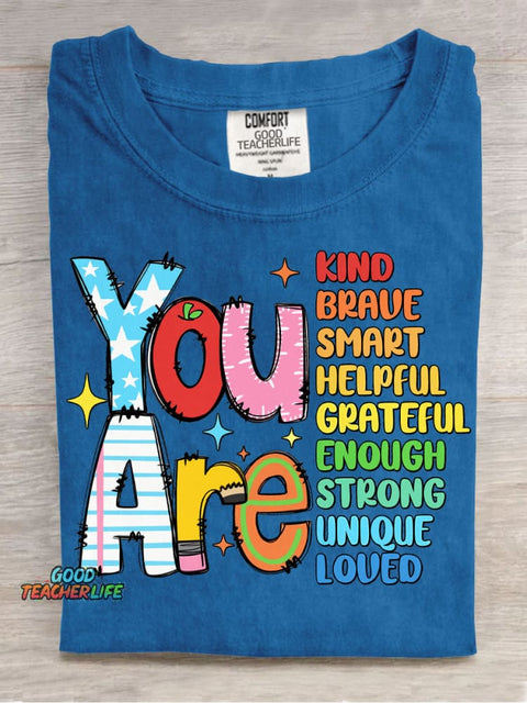 You Are... Decorative Pattern T-shirt