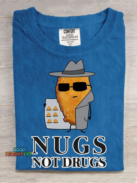 Nugs Decorative Pattern T-shirt