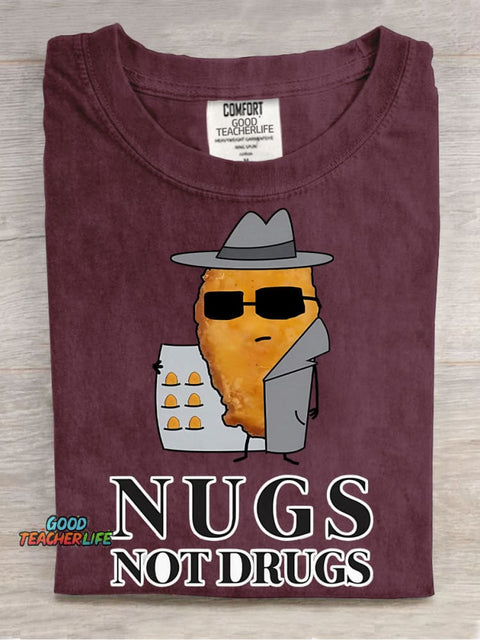 Nugs Decorative Pattern T-shirt