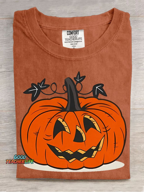 Halloween Pumpkin Decorative Pattern T-shirt