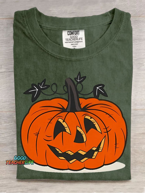 Halloween Pumpkin Decorative Pattern T-shirt