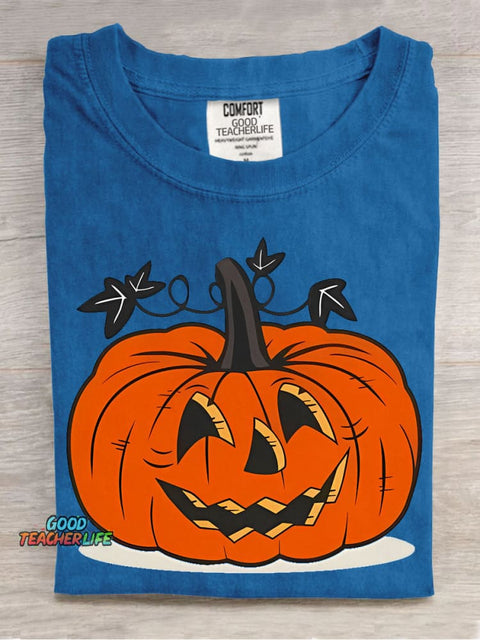 Halloween Pumpkin Decorative Pattern T-shirt