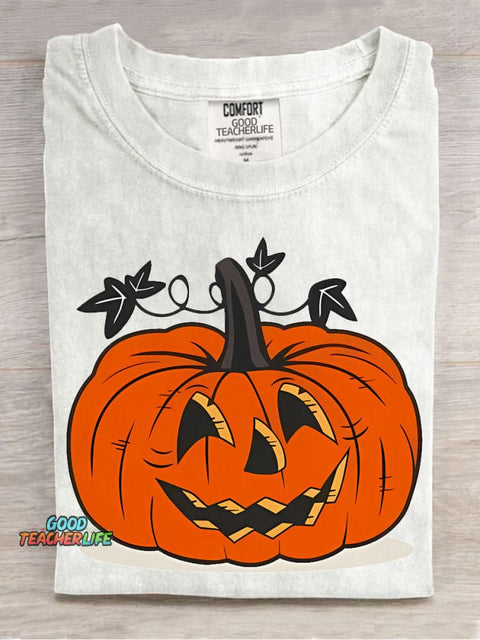 Halloween Pumpkin Decorative Pattern T-shirt