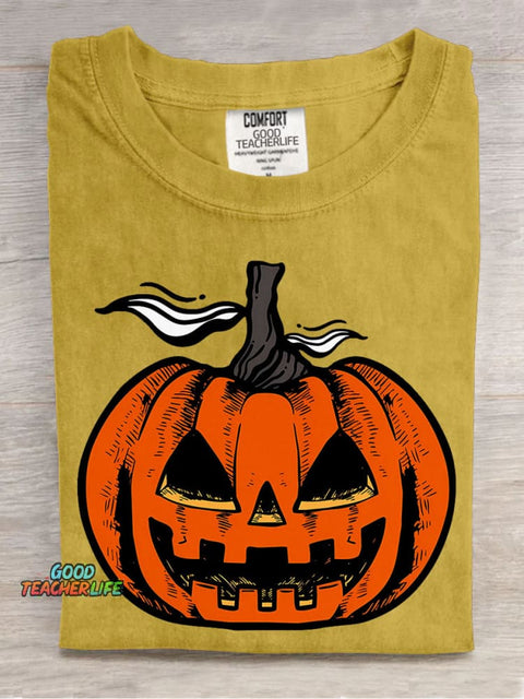 Halloween Pumpkin Decorative Pattern T-shirt