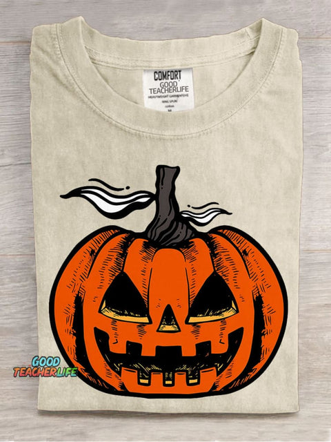Halloween Pumpkin Decorative Pattern T-shirt