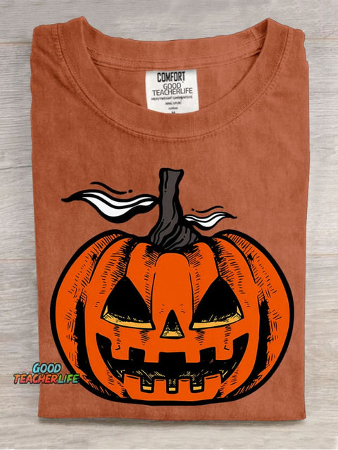 Halloween Pumpkin Decorative Pattern T-shirt