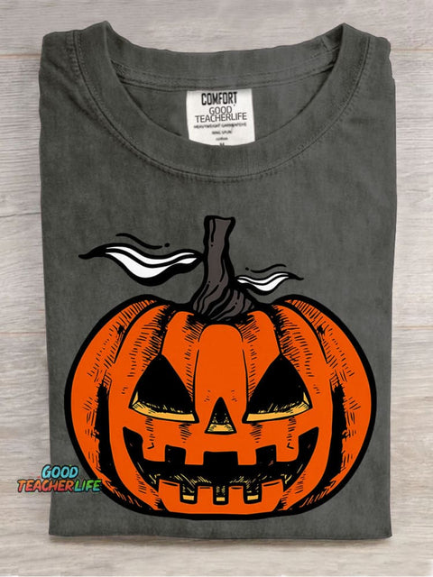 Halloween Pumpkin Decorative Pattern T-shirt