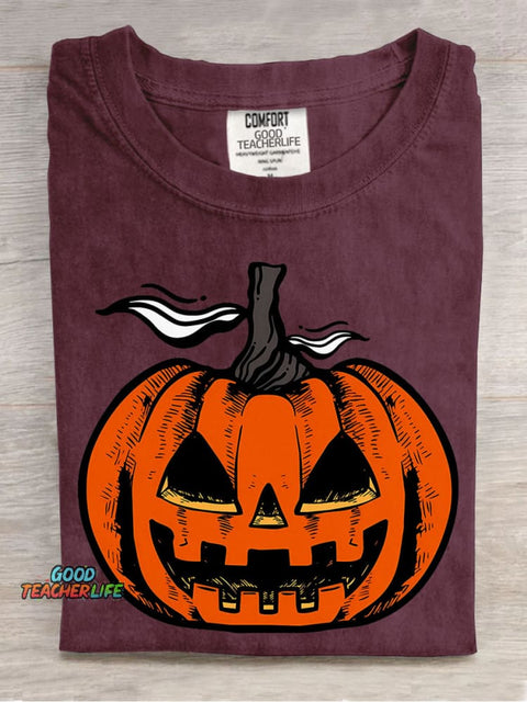 Halloween Pumpkin Decorative Pattern T-shirt