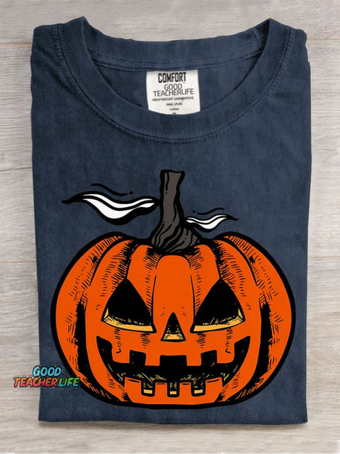 Halloween Pumpkin Decorative Pattern T-shirt