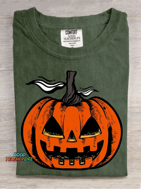 Halloween Pumpkin Decorative Pattern T-shirt