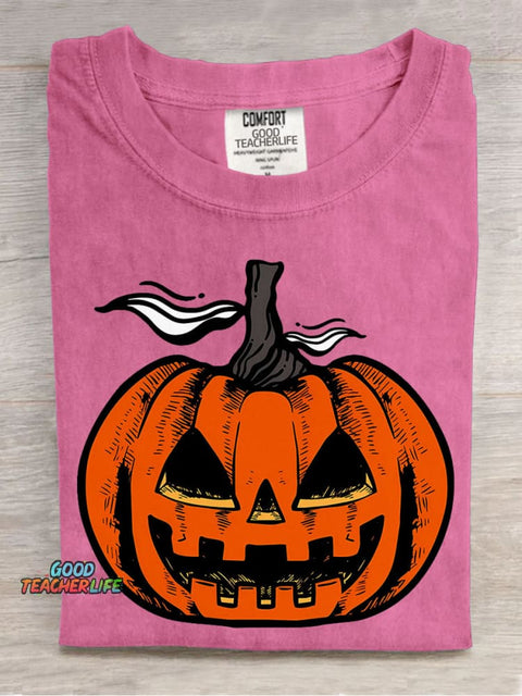 Halloween Pumpkin Decorative Pattern T-shirt