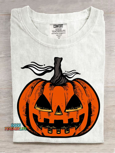 Halloween Pumpkin Decorative Pattern T-shirt