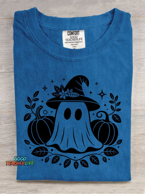Halloween Little Ghost Decorative Pattern T-shirt