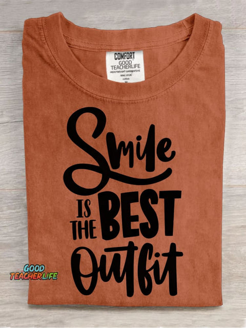 Best Outfit Decorative Pattern T-shirt