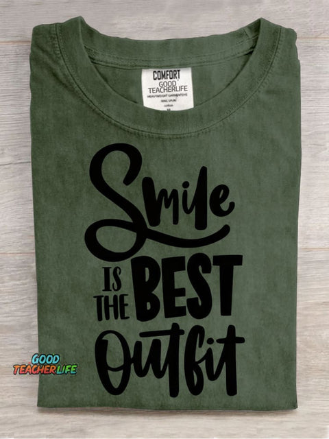 Best Outfit Decorative Pattern T-shirt