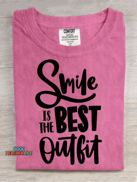 Best Outfit Decorative Pattern T-shirt