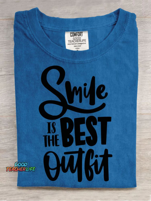 Best Outfit Decorative Pattern T-shirt