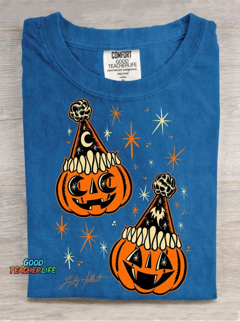 Halloween Pumpkin Decorative Pattern T-shirt