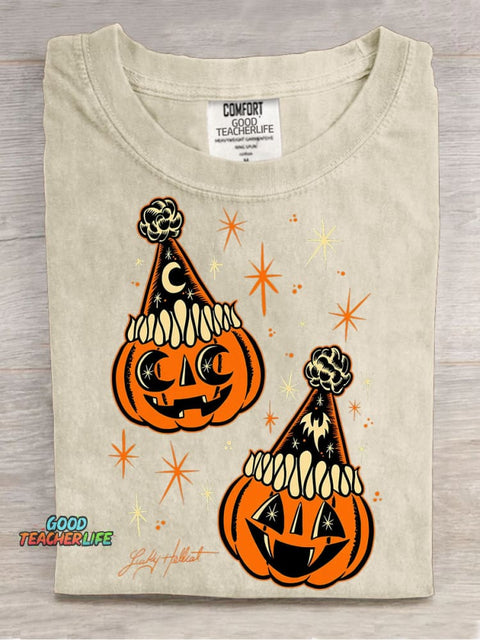 Halloween Pumpkin Decorative Pattern T-shirt