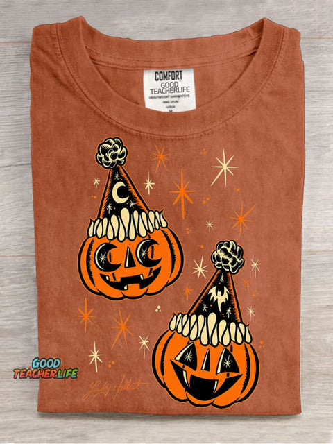 Halloween Pumpkin Decorative Pattern T-shirt