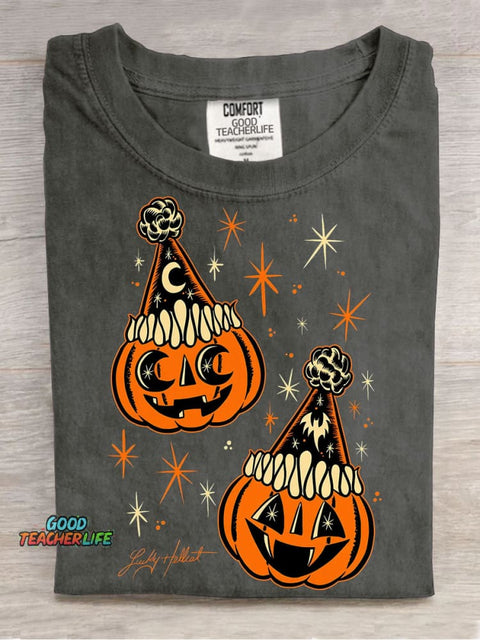Halloween Pumpkin Decorative Pattern T-shirt