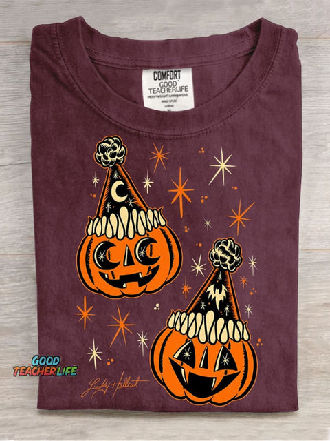 Halloween Pumpkin Decorative Pattern T-shirt