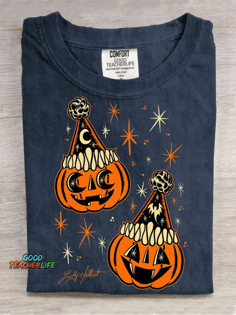 Halloween Pumpkin Decorative Pattern T-shirt