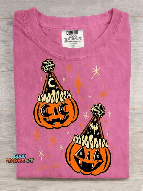 Halloween Pumpkin Decorative Pattern T-shirt