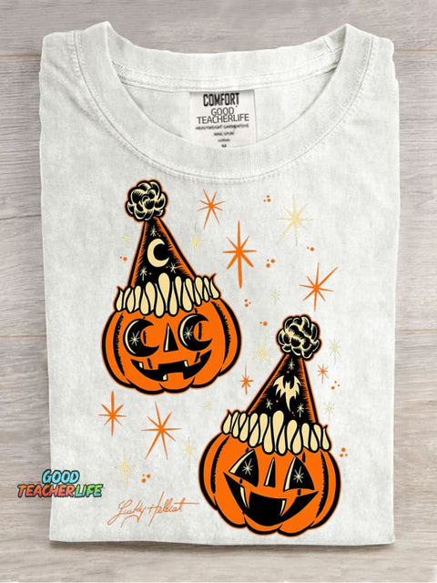 Halloween Pumpkin Decorative Pattern T-shirt