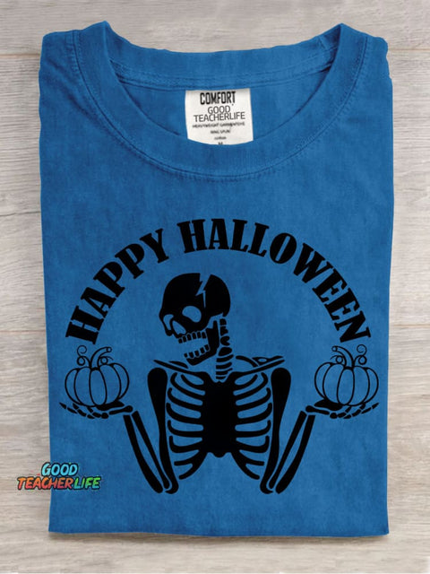 Happy Halloween Decorative Pattern T-shirt