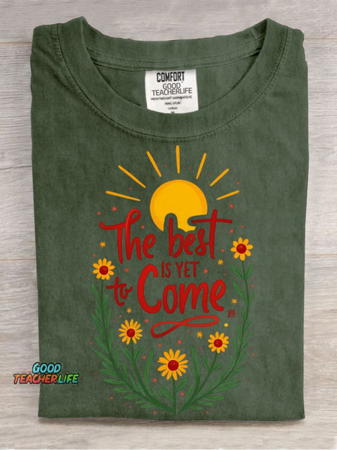 The Beat Is Yet To Come Decoration Pattern T-shirt