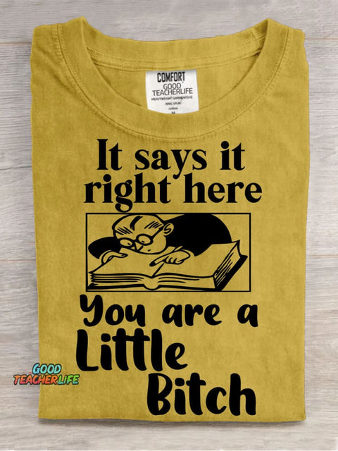 You Are A Little Decorative Pattern T-shirt