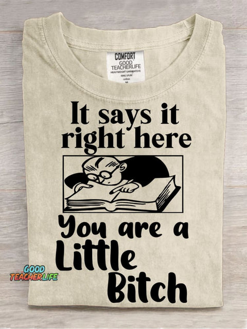 You Are A Little Decorative Pattern T-shirt